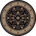 Concord Global Trading Concord Global 49330 5 ft. 3 in. Jewel Marash - Round; Black 49330